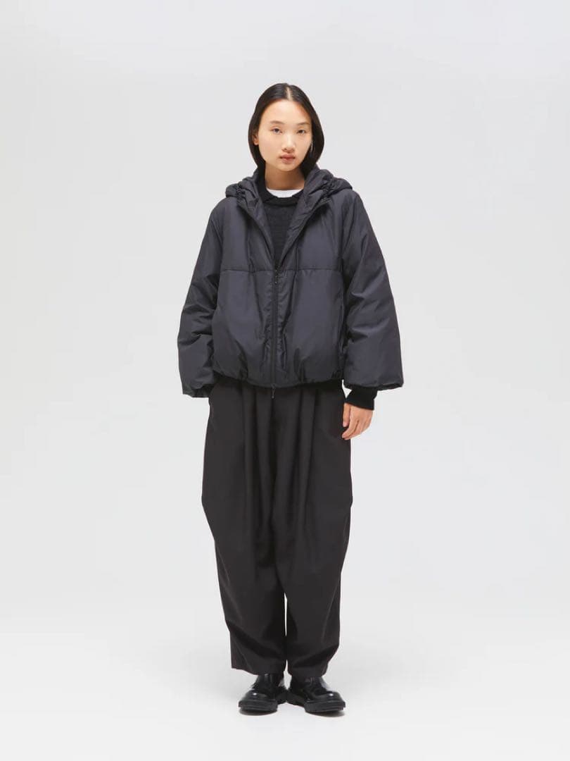フード付きダウンジャケット　ブラック(Black 99A)