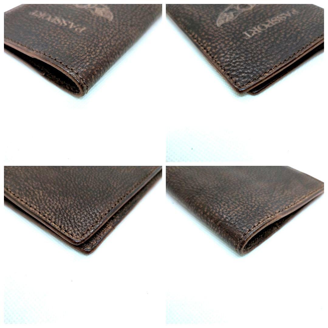 【極美品】RRL　レザー　パスポート　ケース　カードケース　シボ革　アメカジ