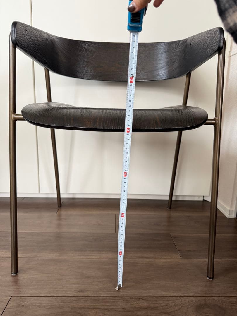 ダークブラウン ダイニングチェア 二脚セット ⚠️直接取引限定