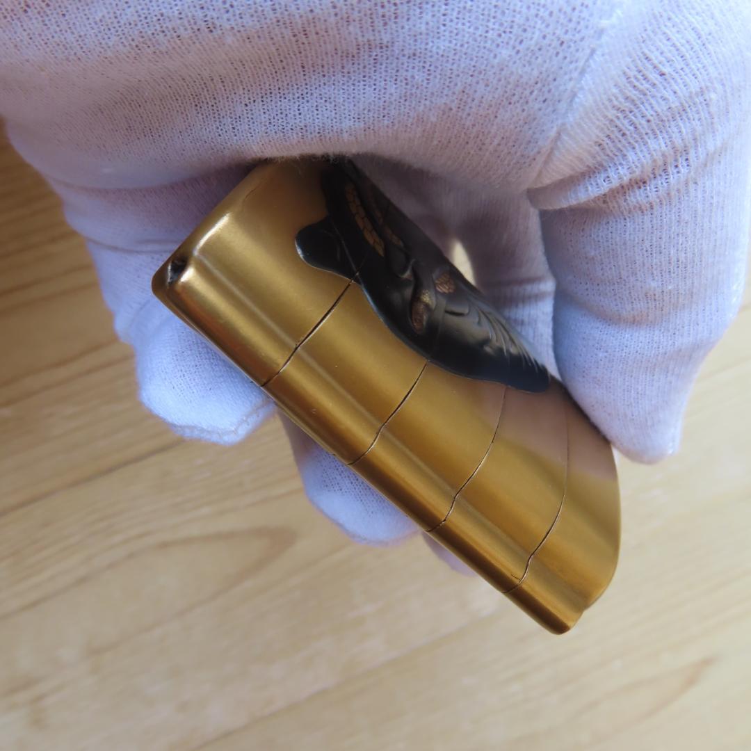 牧童と牛図蒔絵印籠（根付　唐子とひょっとこ面）