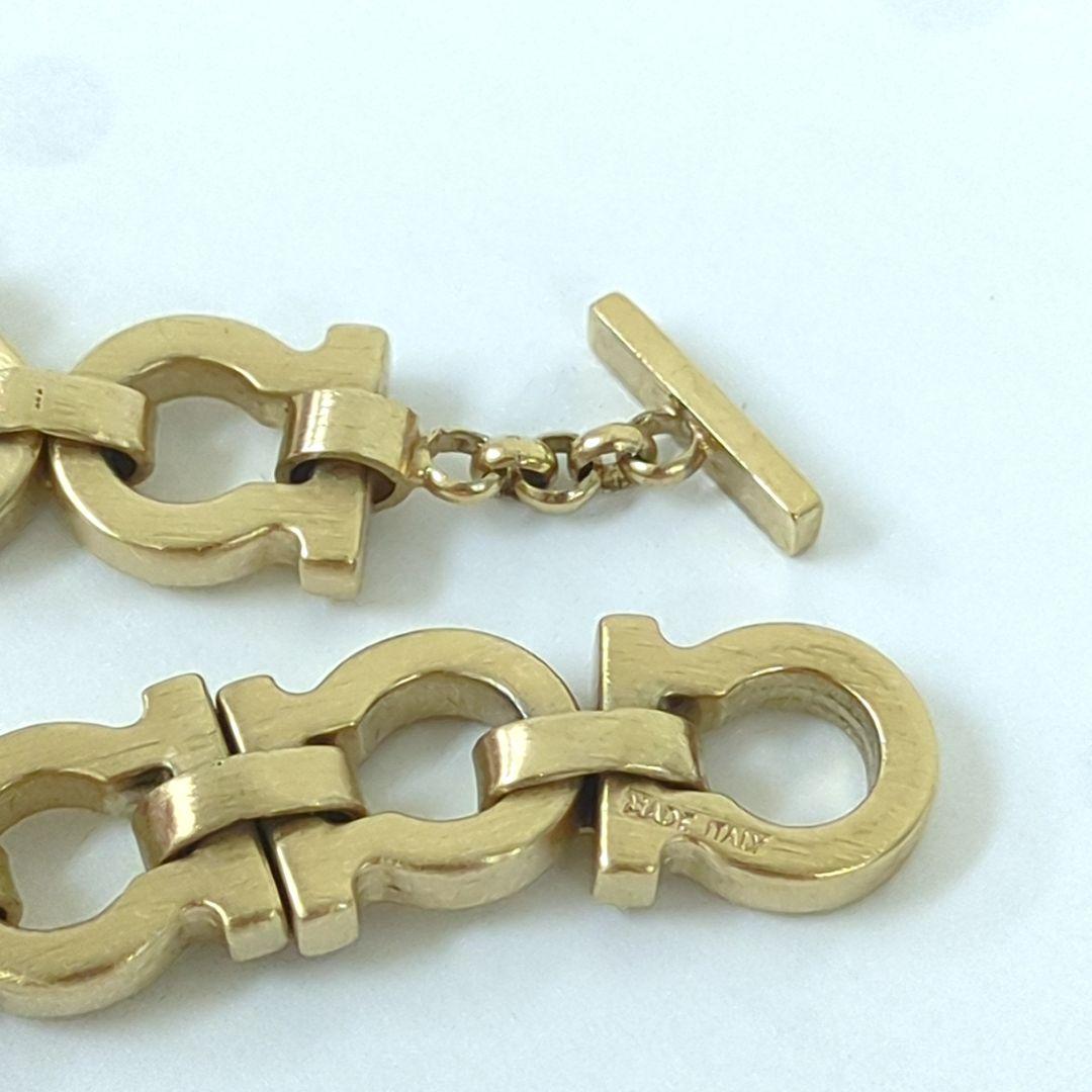 サルヴァトーレフェラガモ ガンチーニ ブレスレット イタリア製