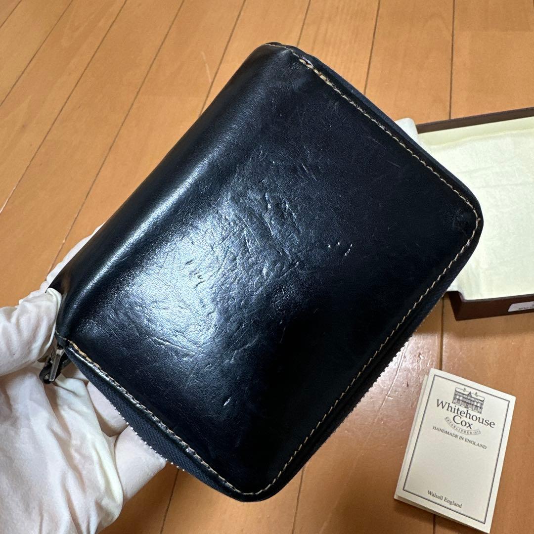 ホワイトハウスコックス　 レザー　財布　S1957 SADDLE LEATHER