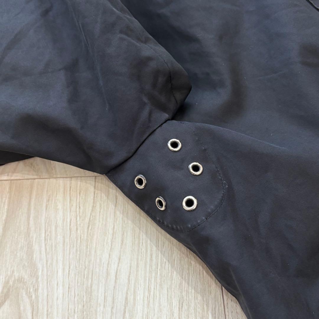 MACKNTOSH LONDON ゴム引きコート ライナー付き ブラック 38