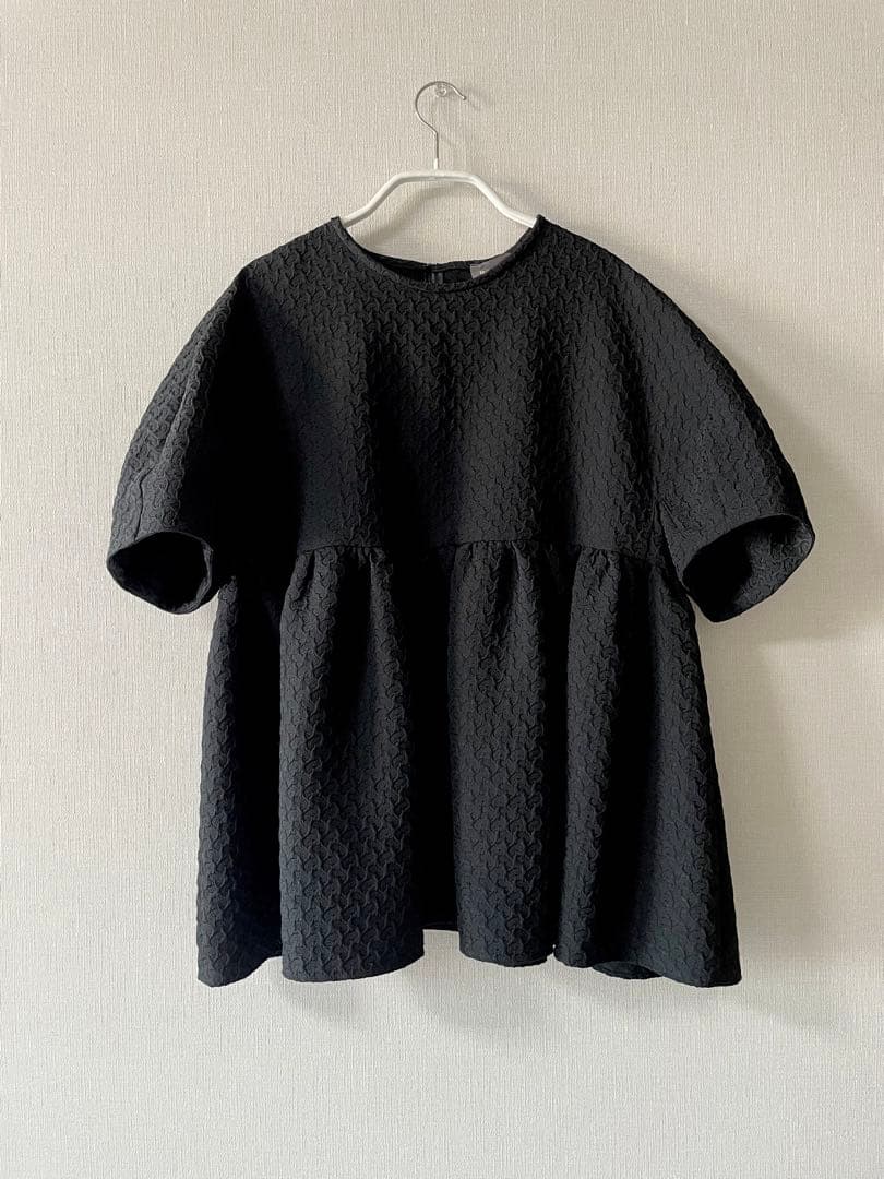 美品Ballsey ペイズリーマトラッセ ペプラムブラウス