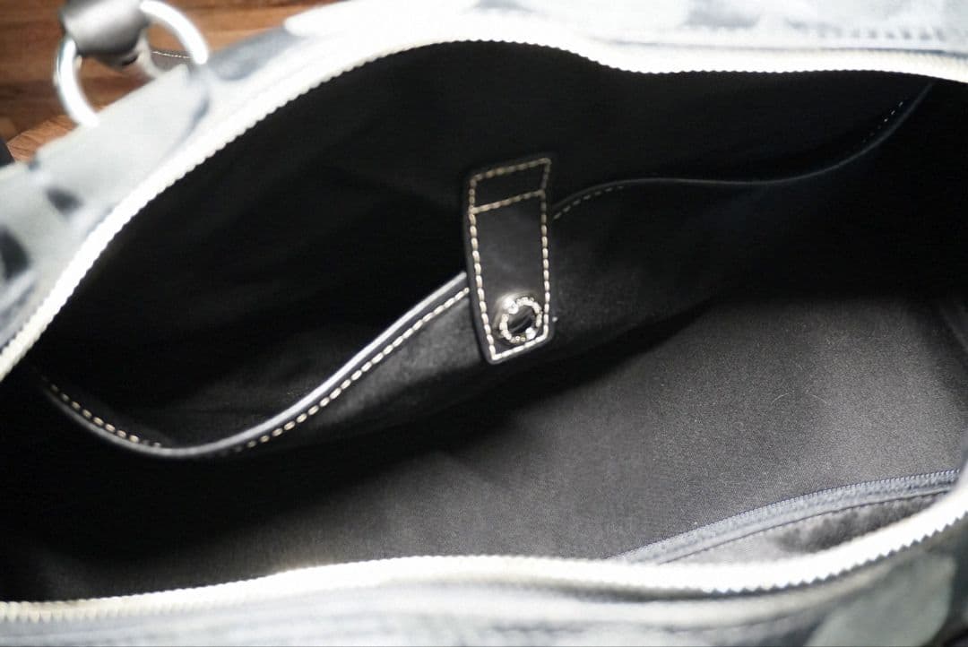 COACH ボストンバッグ 黒 美品 中古 数回使用