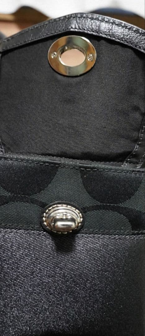 COACH ボストンバッグ 黒 美品 中古 数回使用