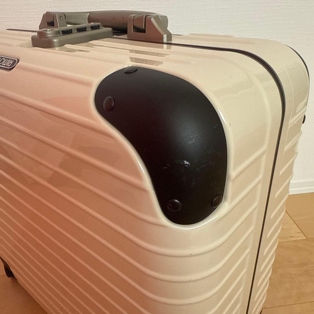 RIMOWA リンボ 27L クリームホワイト キャリーケース TSAロック付き