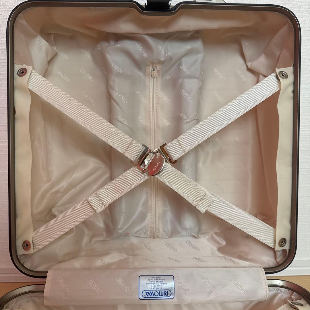 RIMOWA リンボ 27L クリームホワイト キャリーケース TSAロック付き