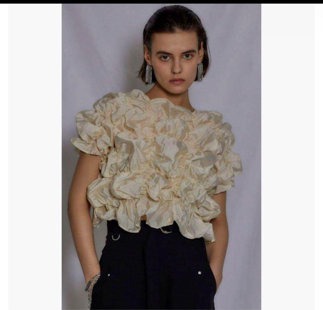 トップス PRANK PROJECT Wrung PleatsTwo-wayTop