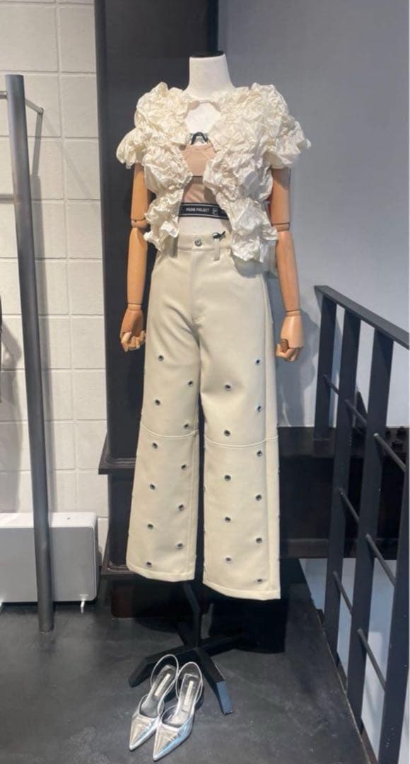 トップス PRANK PROJECT Wrung PleatsTwo-wayTop