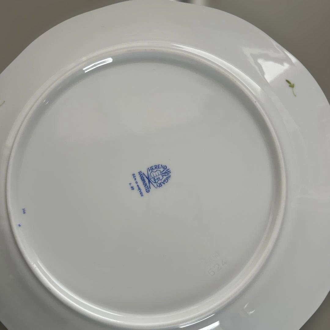 ヘレンド ウィーンの薔薇 25cm ディナープレート 524 VRH 6枚