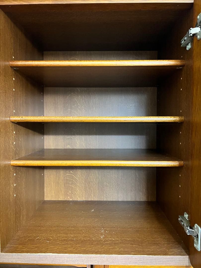 【最安値】水屋箪笥 欅茶箪笥 食器棚 キャビネット 古民家 アンティーク 和家具