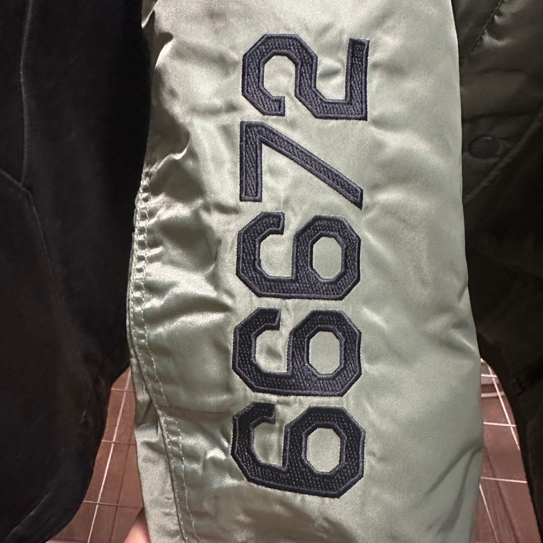 アヴィレックス　M-1 フライトジャケット　X-15 ミリタリー　ワッペン　XL