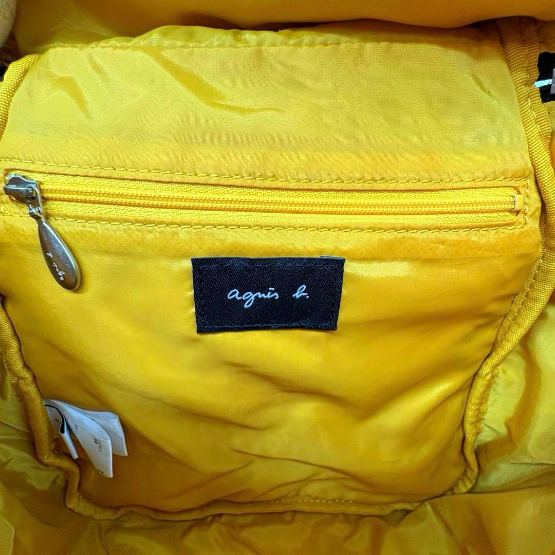 未使用　agnes b. ミニリュックバックパックアニエスベー別売りチャーム付き