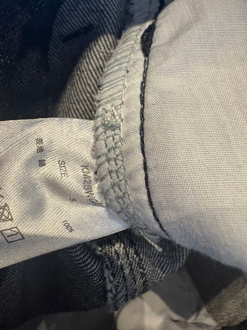 パンツ knuth marf/tuck design denim pants