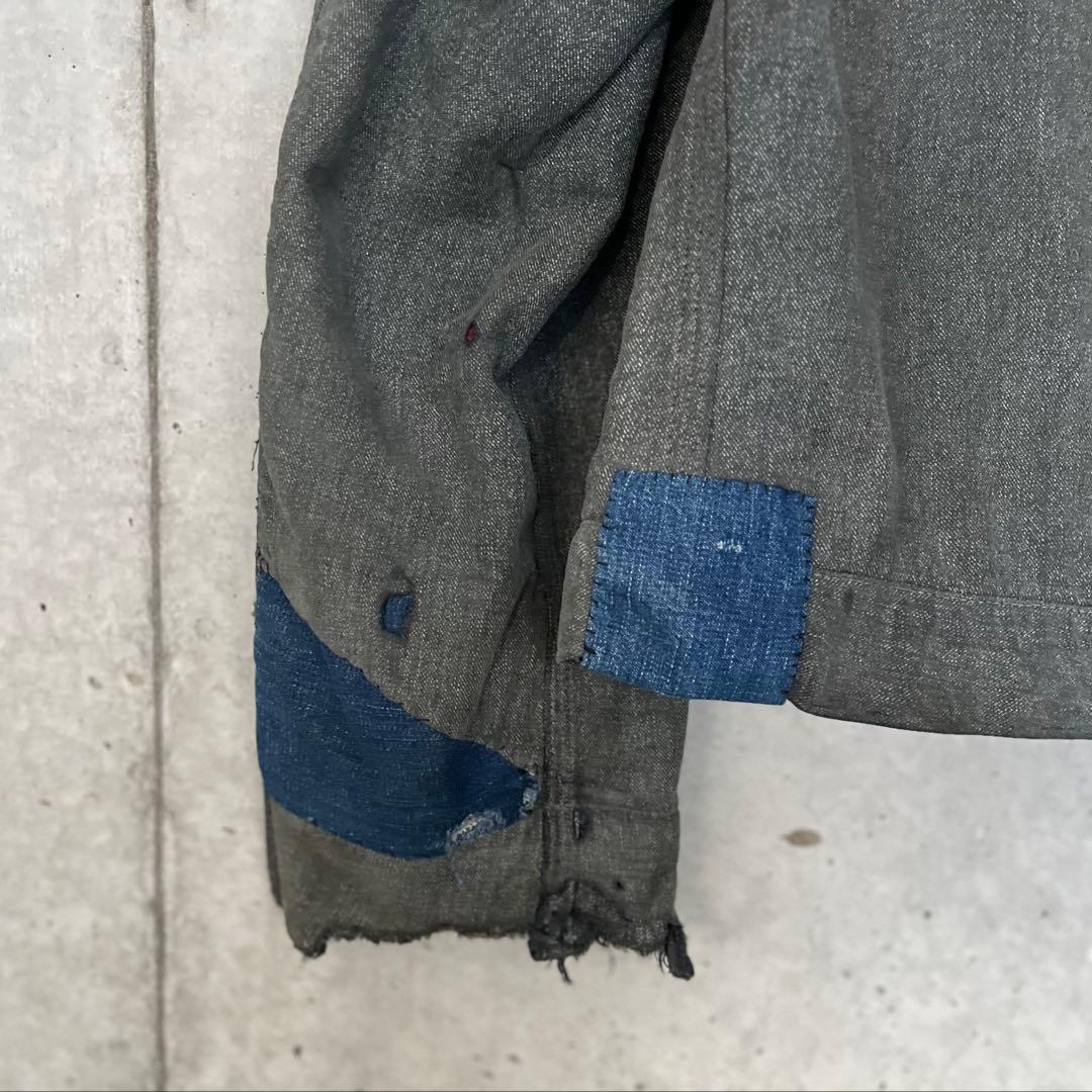 希少HERCULES/ヘラクレス　50s-60s シャンブレー ジャケット 襤褸