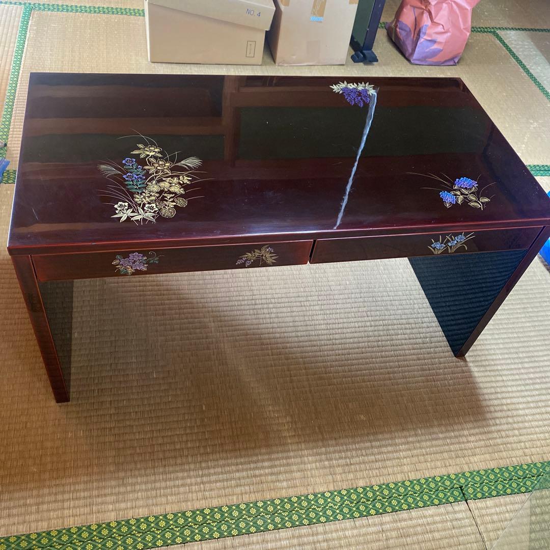 写経机　沈金　座卓　座机