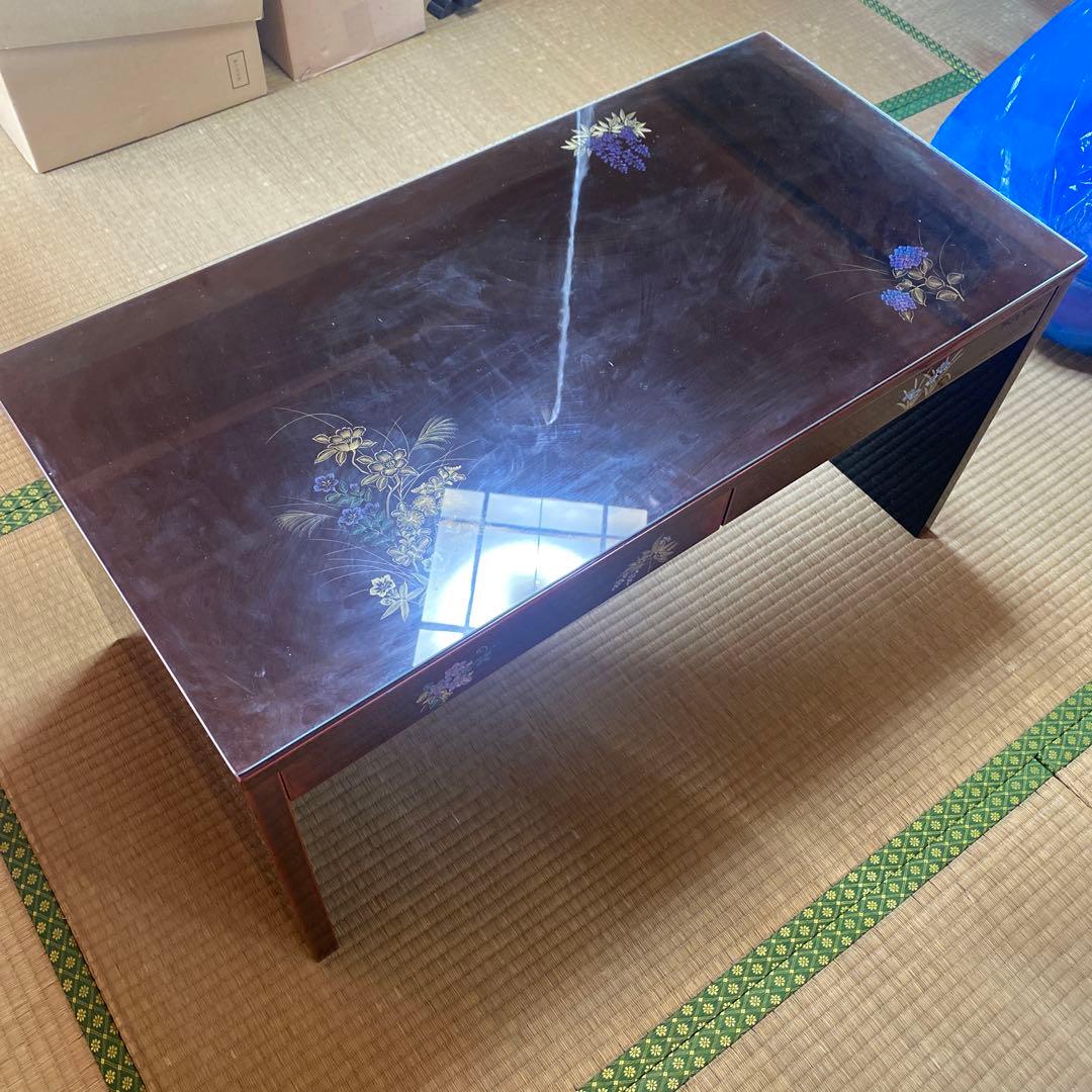 写経机　沈金　座卓　座机