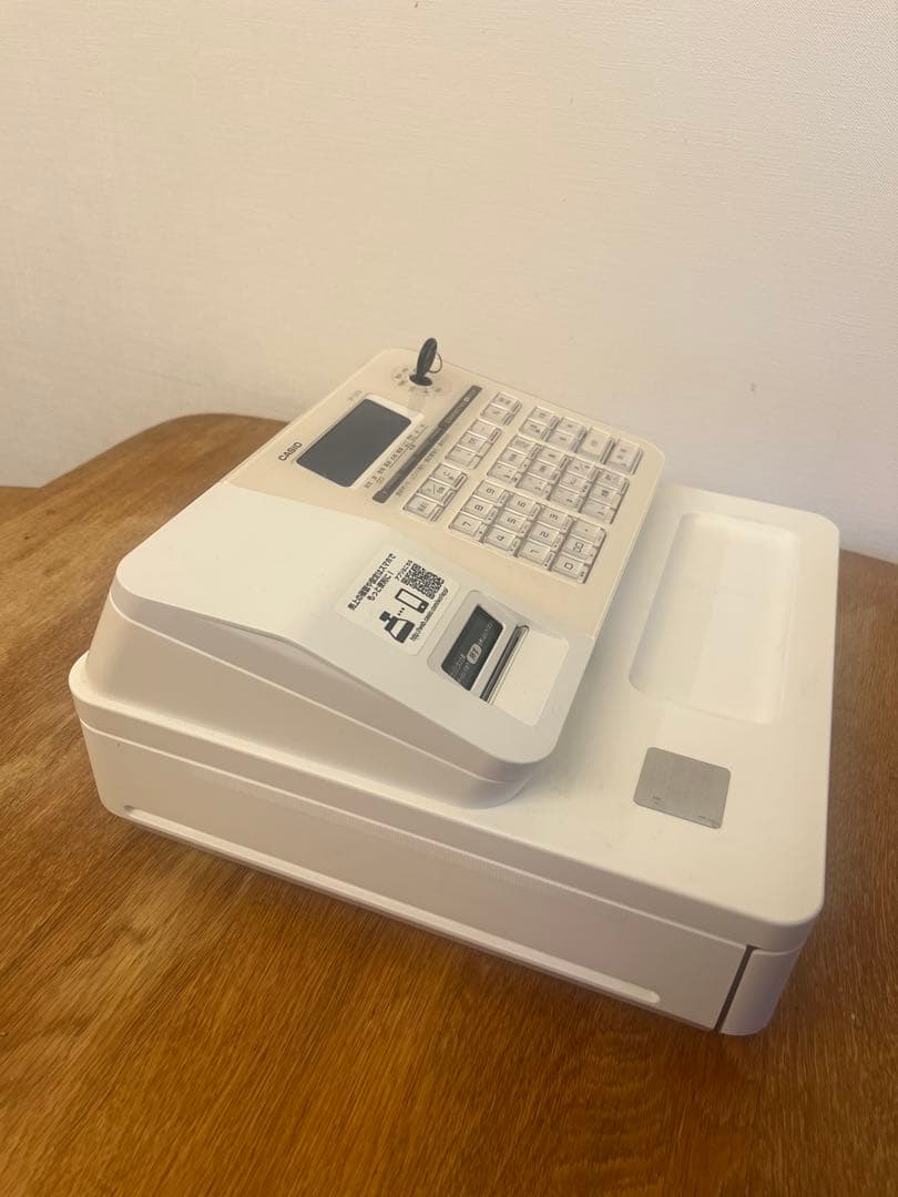 値下げ！おまけ付CASIO レジスターSR-S200WE Bluetooth対応