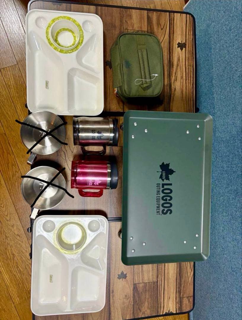 キャンプ用品まとめ売りロゴスアウトドアセット