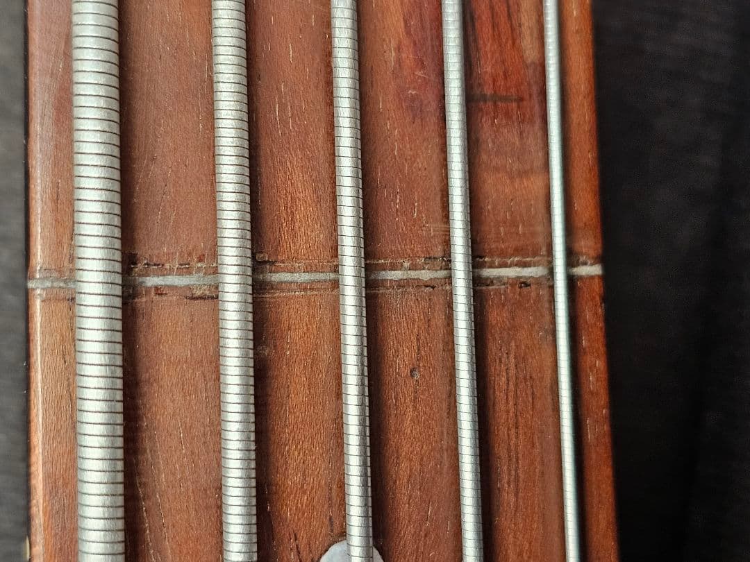 YAMATO 5弦 アコースティックベース フレットレス ソフトケース付 現状品