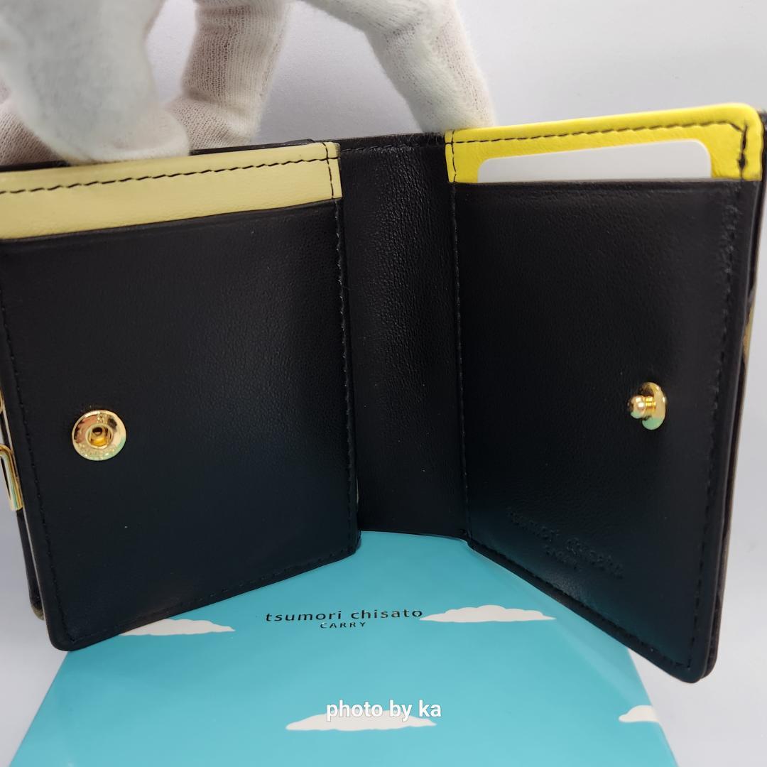 新品 未使用 ツモリチサト tsumorichisato がま口 折財布 ドット