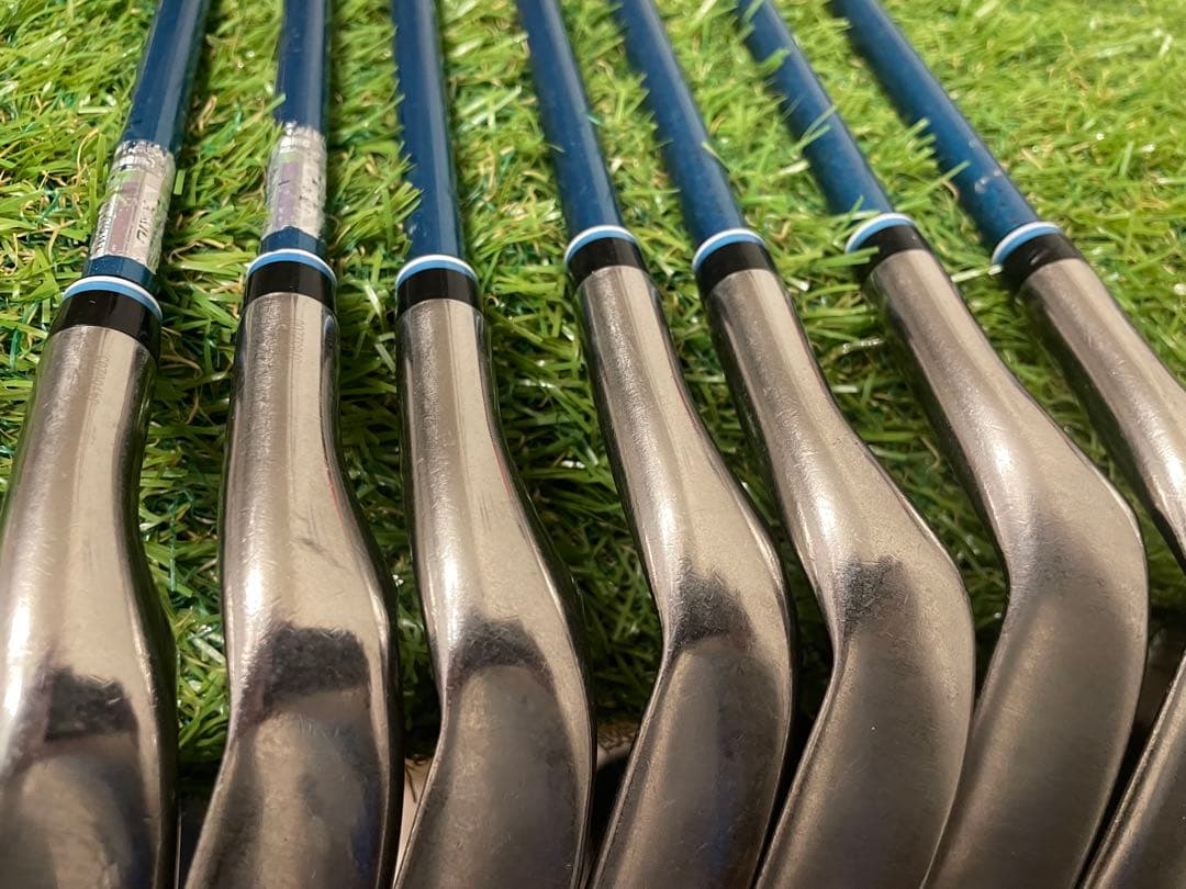 12代目ゼクシオ XXIO12 ブルー　レディースアイアンセット 7本　L