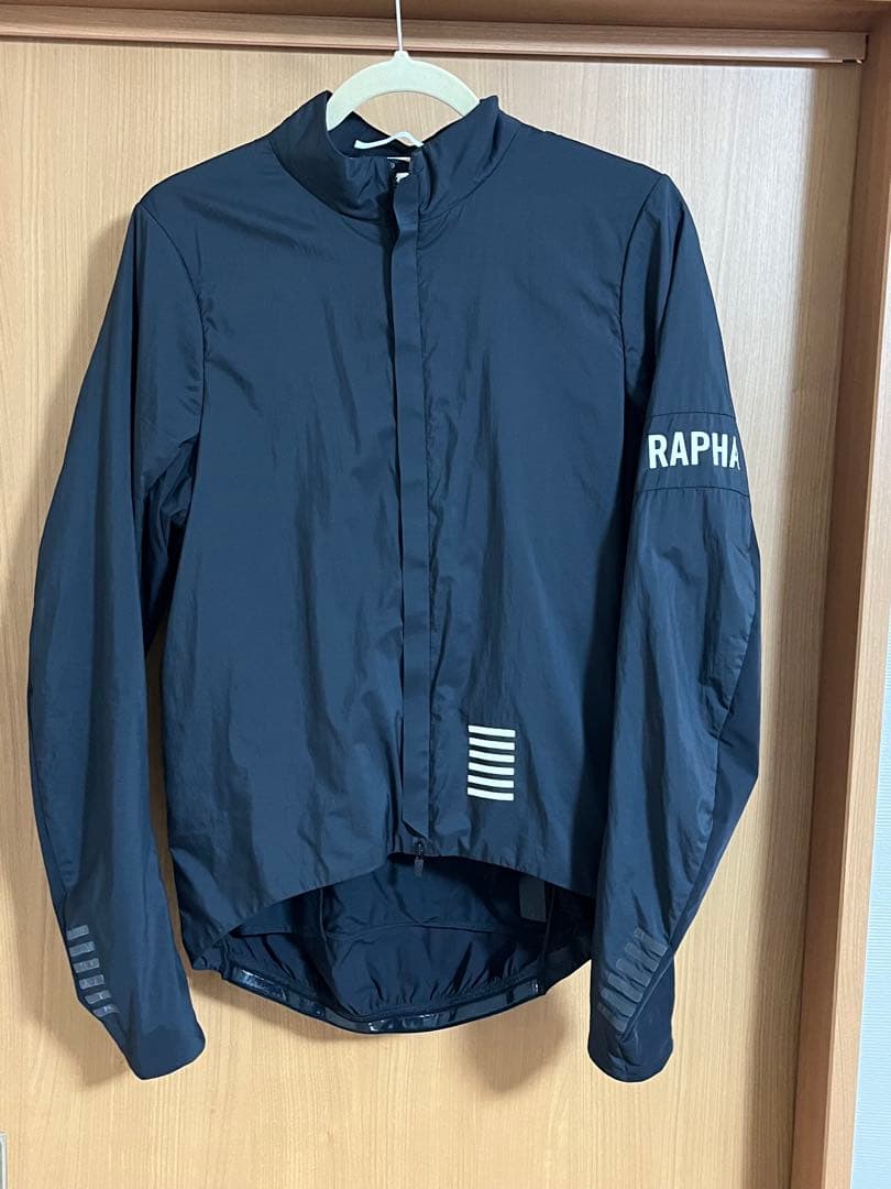 (美品)RaphaラファプロチームインサレーテッドジャケットLブラック