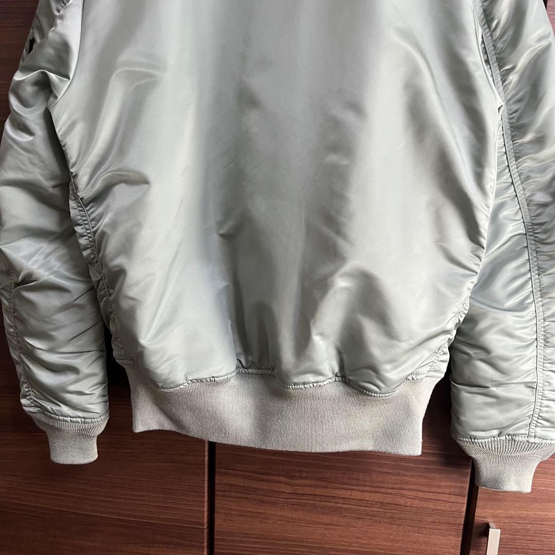 ALPHA INDUSTRIES MA-1 フライトジャケット セージグリーン