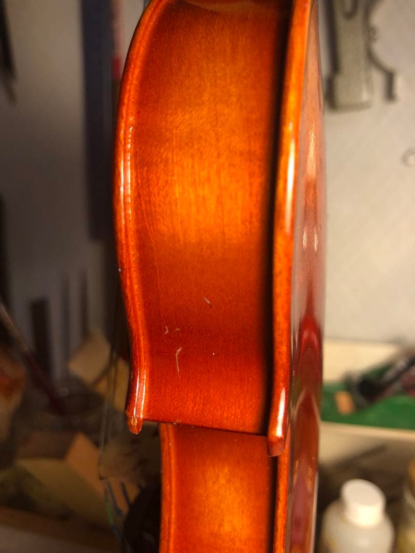 【駒&魂柱調整済】Suzuki分数バイオリンNo280 1/16 1991