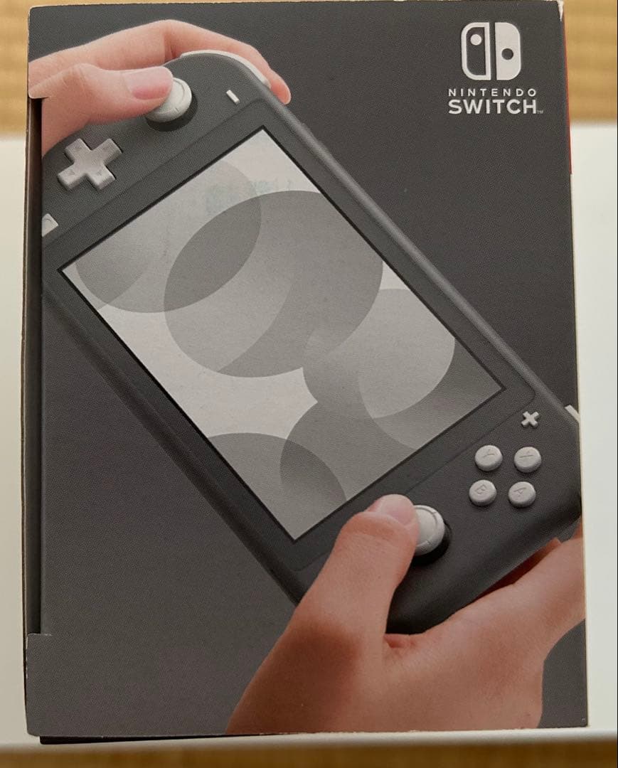 Nintendo Switch Lite グレー 保護フィルム、ハードカバー付