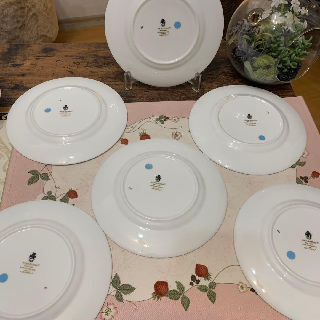 未使用　ウェッジウッド コロンビア　パウダー　ターコイズ　ティーカップ　ポット