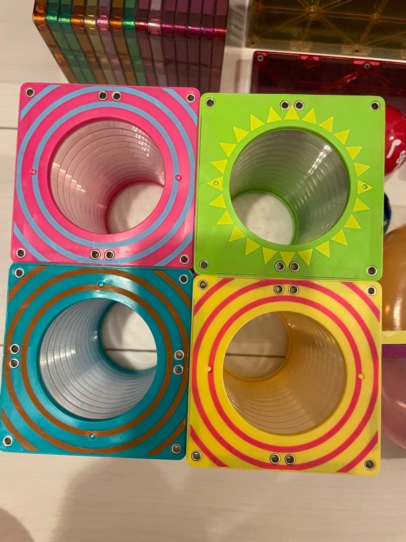 ピタゴラス　知育いっぱい　ボールコースターDX
