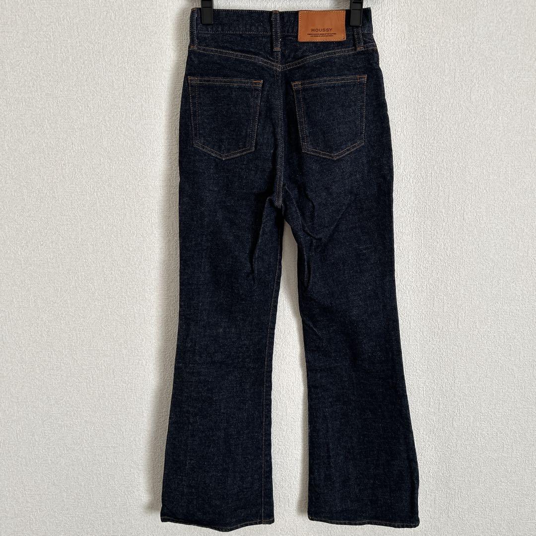 MOUSSY MVS FLARE フレアデニム 24インチ ワンウォッシュ