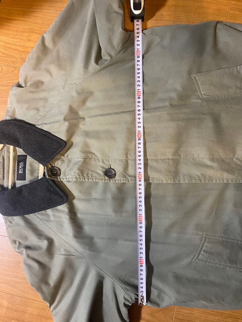 期間限定値下げ中！HUGO BOSS グレー トレンチコート