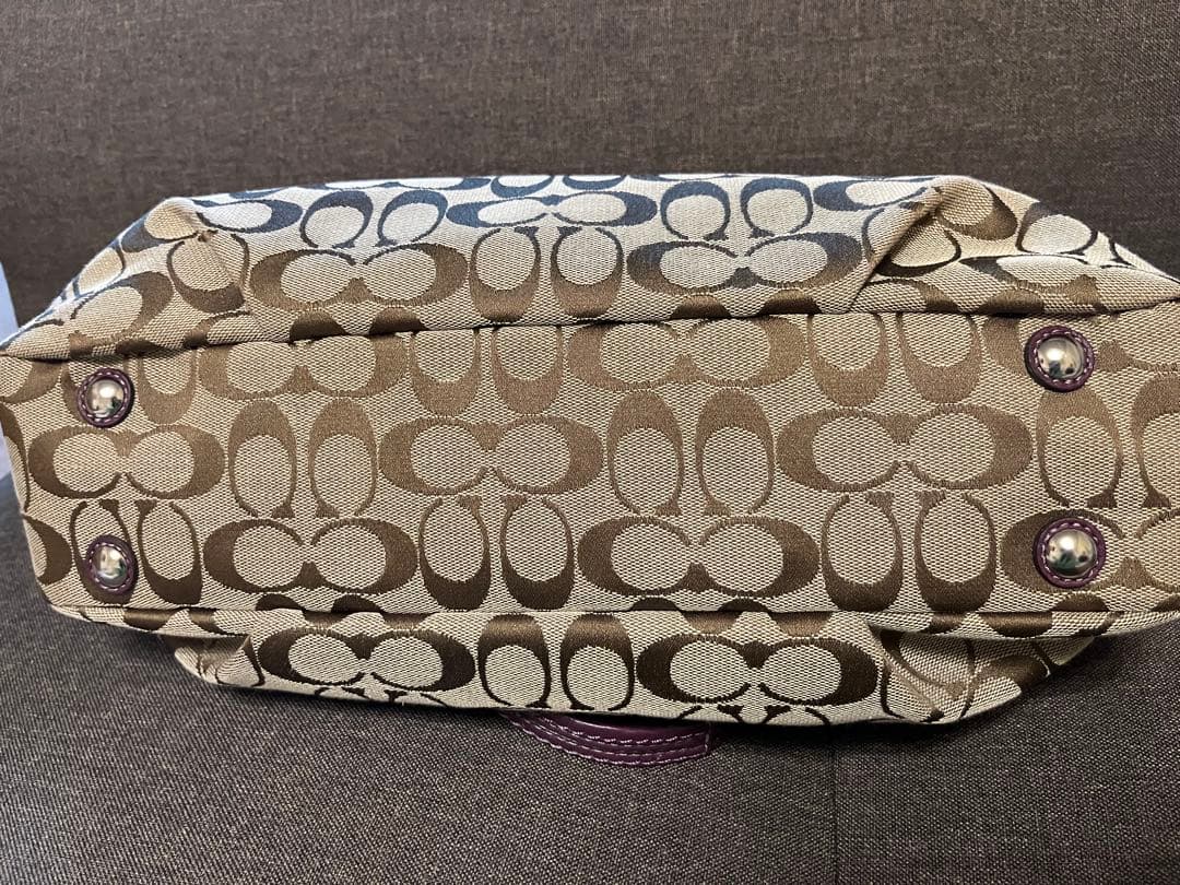 コーチ F17402 シグネチャー 2WAY トートバッグ