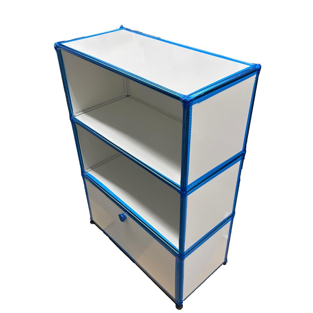 【美品】USMハラー　キャビネット 1列3段