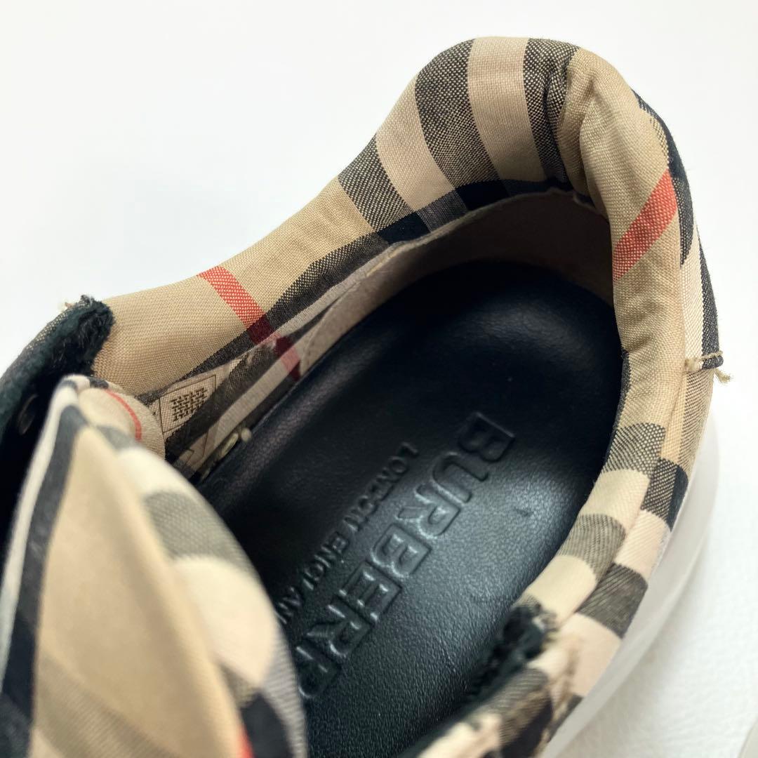 【定価12.5万円】BURRBERY ノバチェック ダッドスニーカー 37