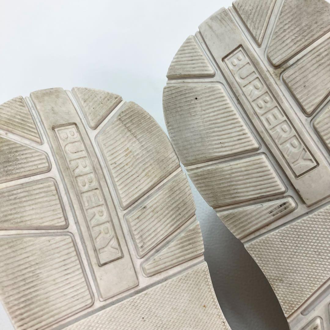 【定価12.5万円】BURRBERY ノバチェック ダッドスニーカー 37
