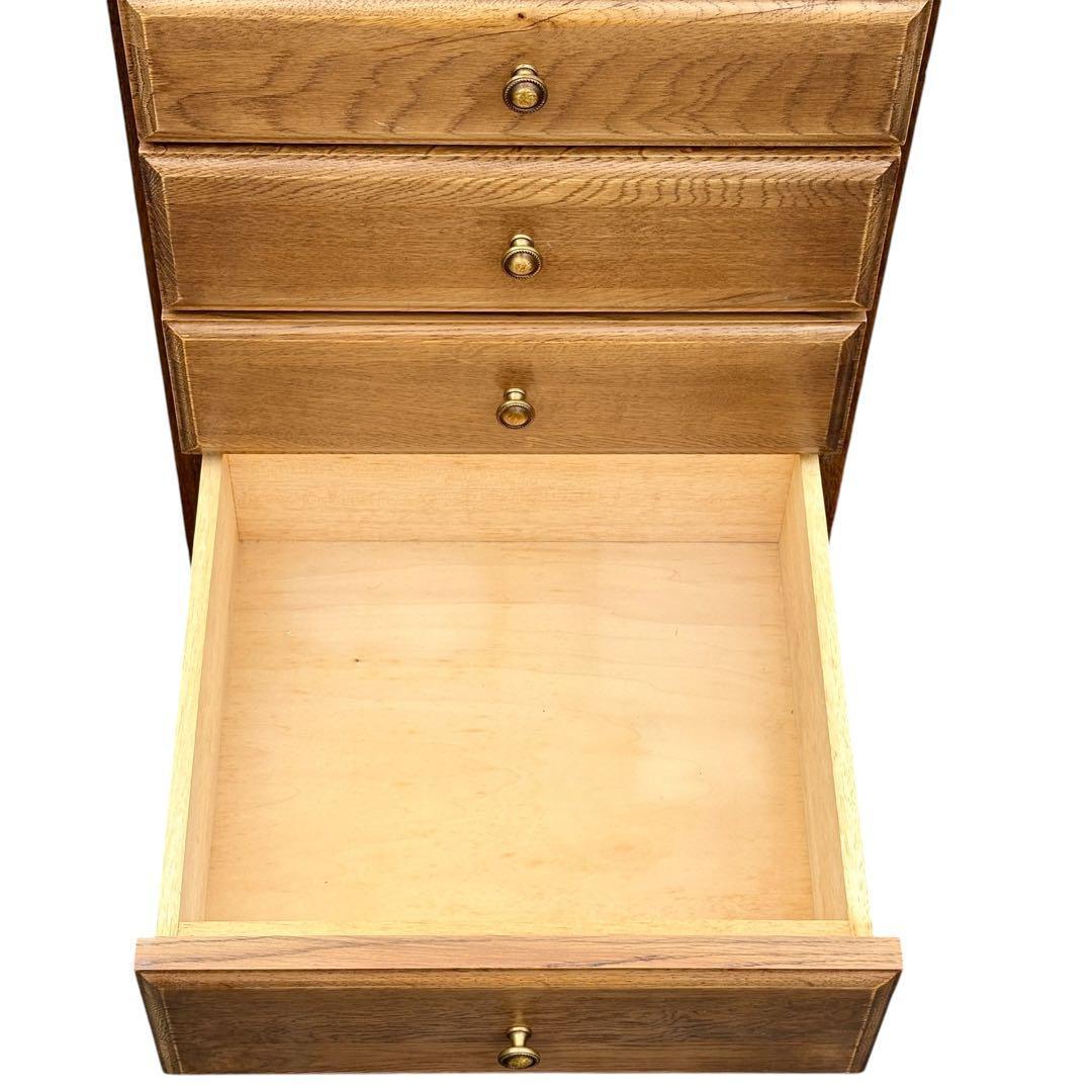 【アンティーク調】木製チェスト 6段 カントリー風 北欧ヴィンテージ