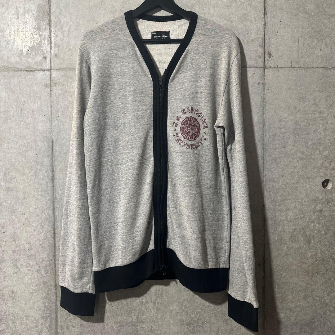 NUMBER (N)INE 08AW ポーランド期　スウェットカーディガン