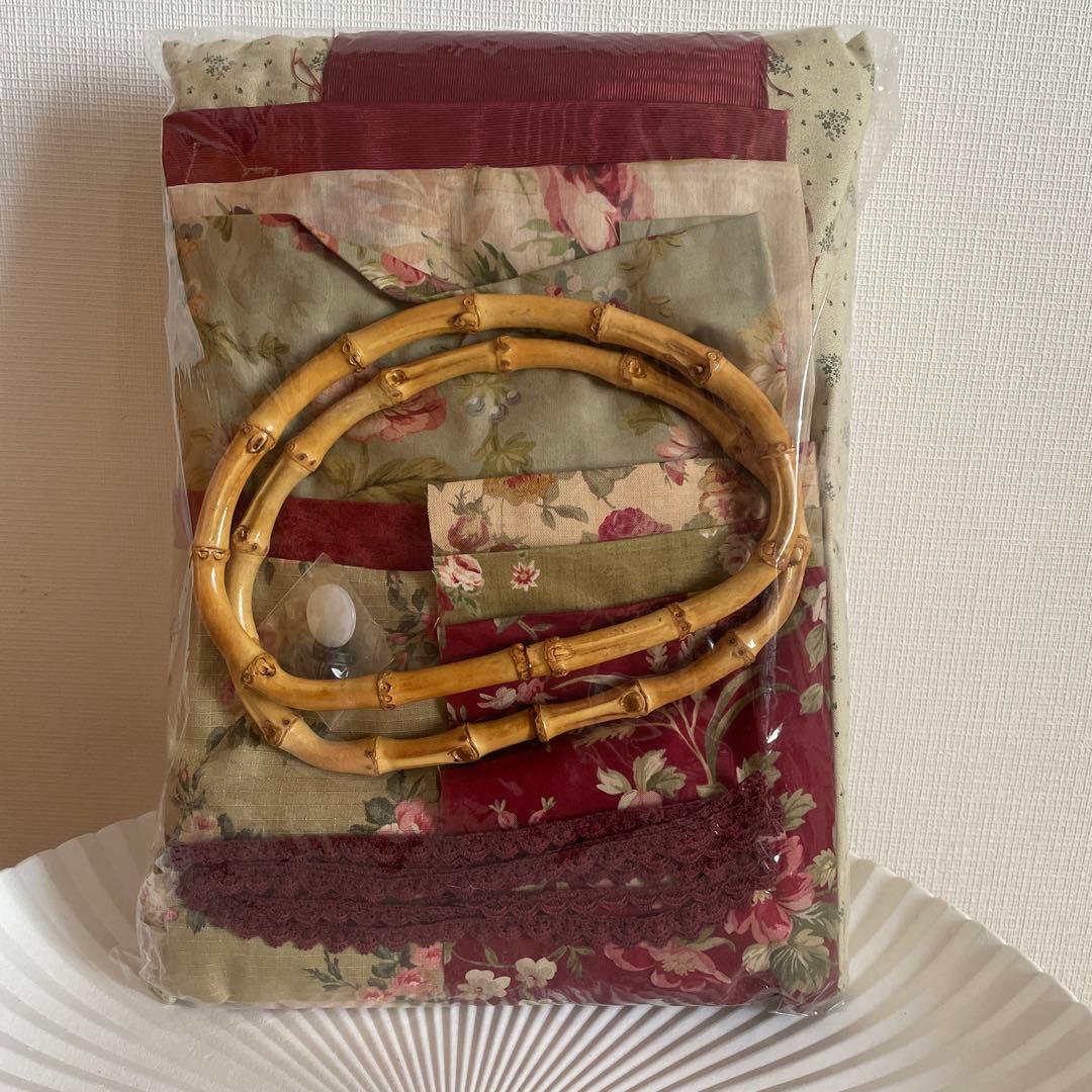 【Kono Sanae】フラワーキルティングバッグ キット6164-5