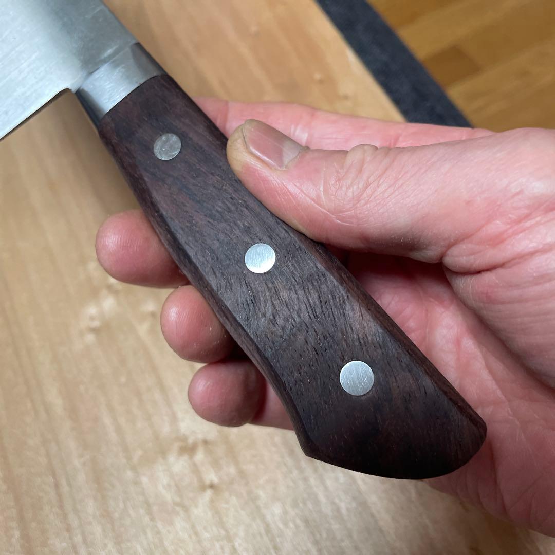 源　菊虎　日本鋼本鍛錬　牛刀　尺