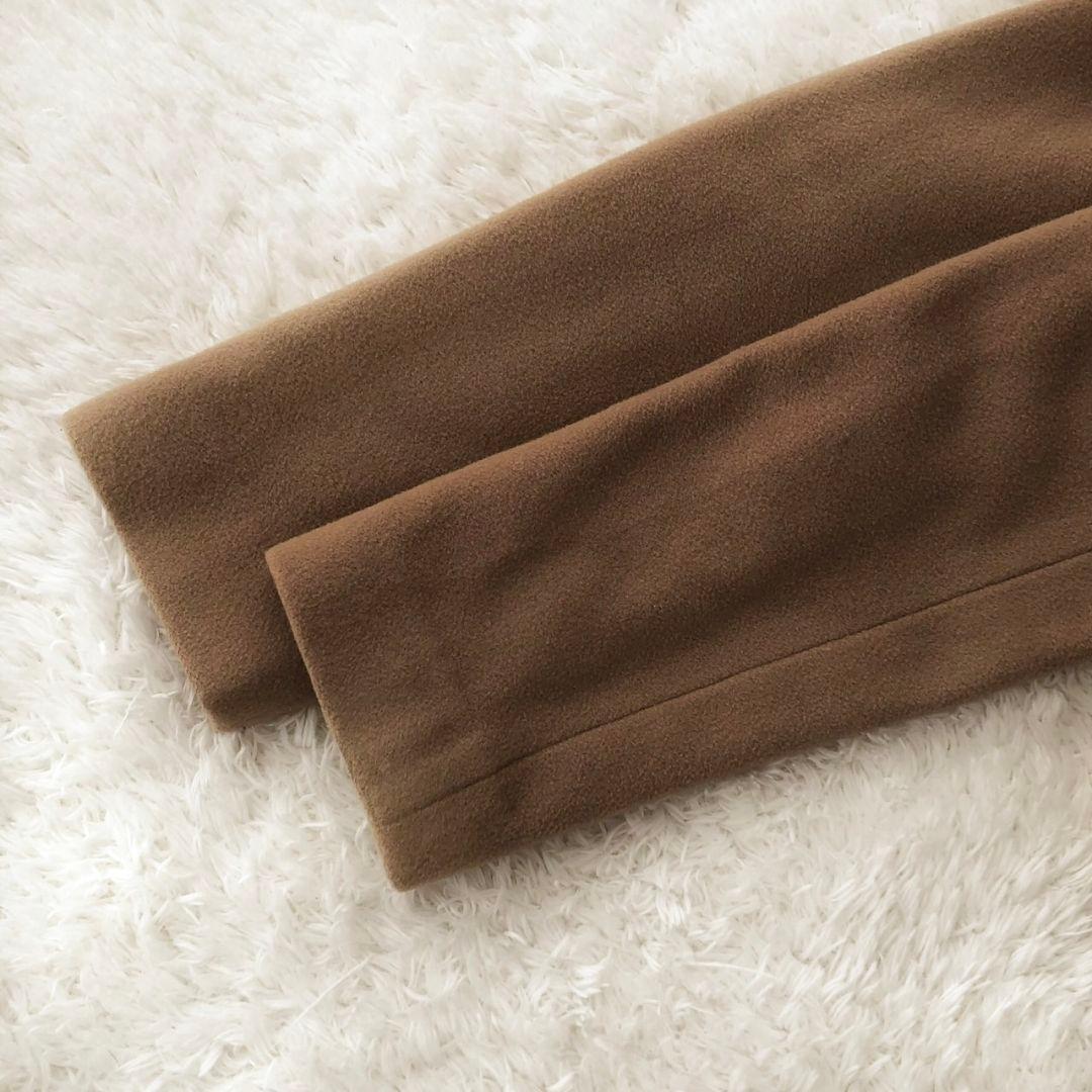 ローレンラルフローレン ガウンコート ロング ベルト キャメル カシミヤ M