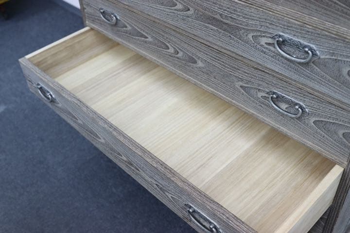 GMET333C○紀州箪笥 伝統工芸士 角谷楠雄 チェスト 整理箪笥 桐箪笥 最