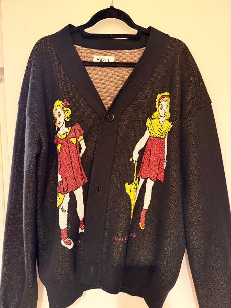 KIDILL × Henry Darger 22AW Angeニットカーディガン