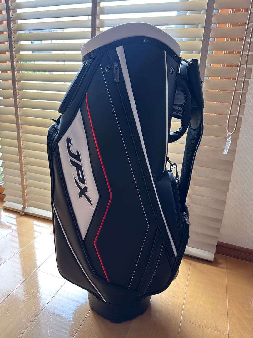 JPX キャディバッグ ブラック/ホワイト