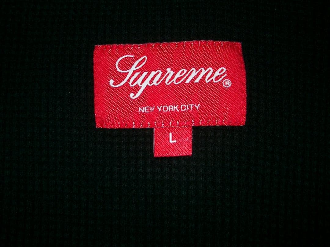 Lサイズ Supreme Houndstooth Flannel Hooded