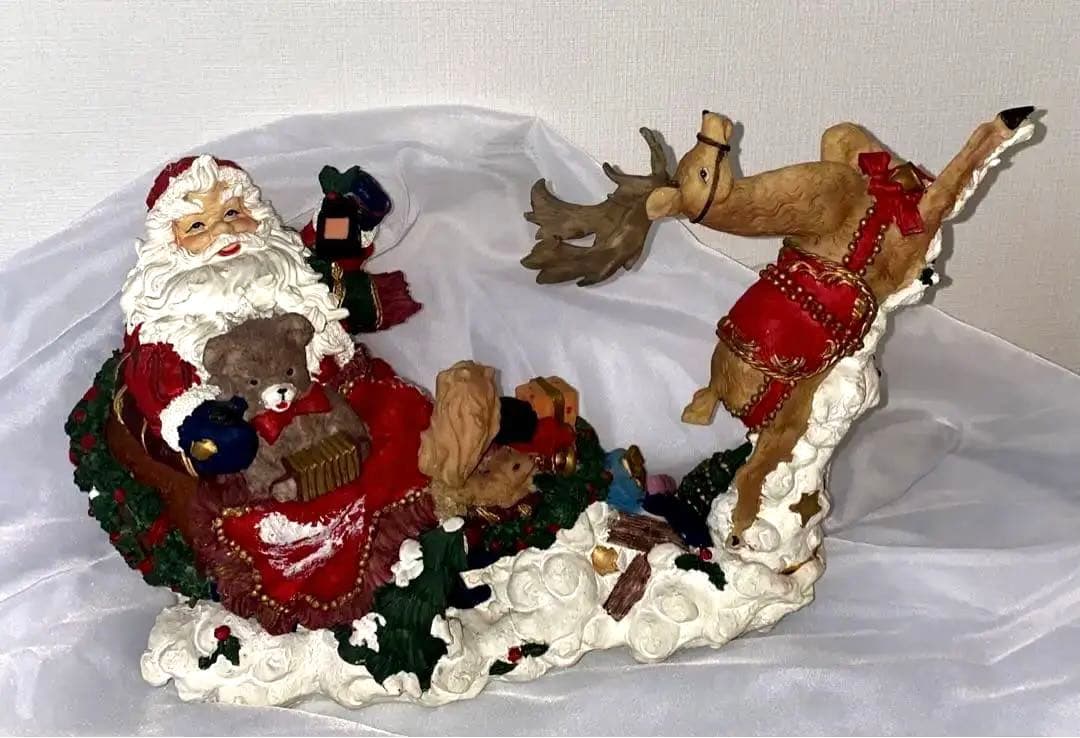 サンタクロース置き物 クリスマスインテリア ヴィンテージクリスマス