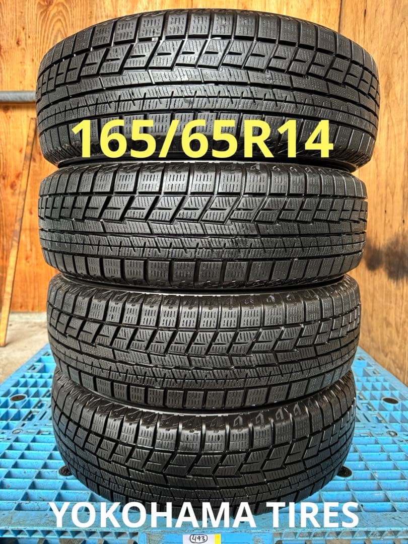 タイヤ・ホイール (493)165/65R14 YOKOHAMA ICE GUARD IG60